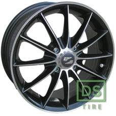 Stilauto SR 600/5 6.5x15 4x100 ET38 DIA67.1 Black