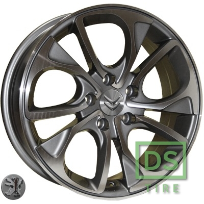 TRW Z1010 6.5x16 5x108 ET32 DIA65.1 DGMF