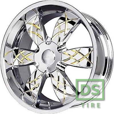 Verde V54 Poison 8.5x20 6x139.7 ET25 DIA108.1 Gold