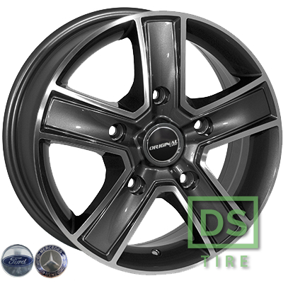Zorat Wheels BK473 6.5x16 5x118 ET45 DIA71.1 GP