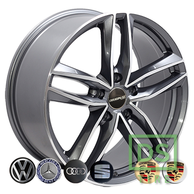 Zorat Wheels BK690 8x18 5x112 ET42 DIA66.6 GM