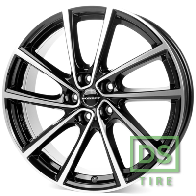 Borbet V 7x19 5x114.3 ET45 DIA67.1 BP