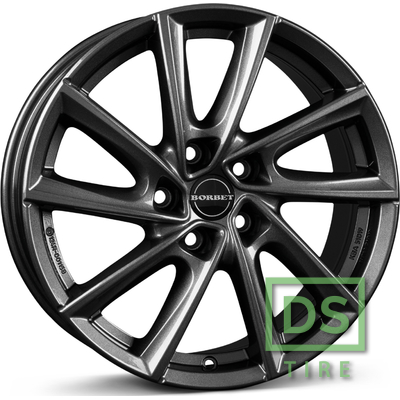 Borbet V 7x16 5x112 ET48 DIA57.1 ANTHR