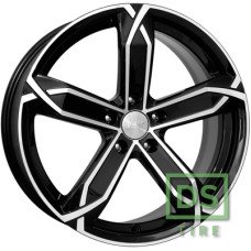 K&K X-fighter 8x19 5x100 ET42 DIA67.1 Алмаз черн