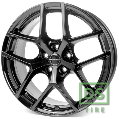 Borbet Y 7.5x17 5x108 ET45 DIA72.5 Black