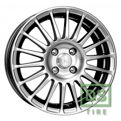 K&K Турнео 6.5x15 5x110 ET43 DIA67.1 Блэк плат