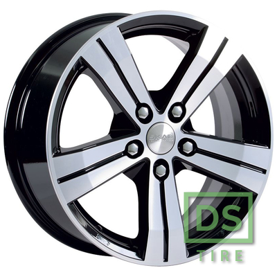 Skad Мицар 8x18 5x120 ET35 DIA72.6 Алмаз черн