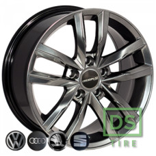 Zorat Wheels BK5182 7.5x17 5x112 ET45 DIA57.1 HB