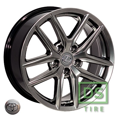 Zorat Wheels BK5221 7.5x17 5x114.3 ET35 DIA60.1 HB