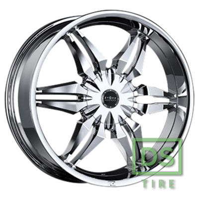 Zyoxx ZX6 8.5x20 5x120 ET35 DIA78.1 Chrom
