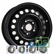 Kapitan Сталь 10x16 6x139.7 ET-40 DIA110 Black
