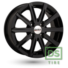 Disla Baretta 6x14 4x100 ET37 DIA67.1 Black