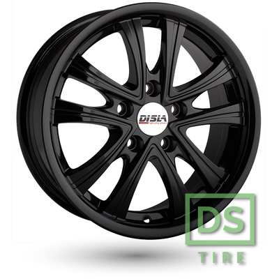 Disla Evolution 7x16 5x114.3 ET38 DIA67.1 Black