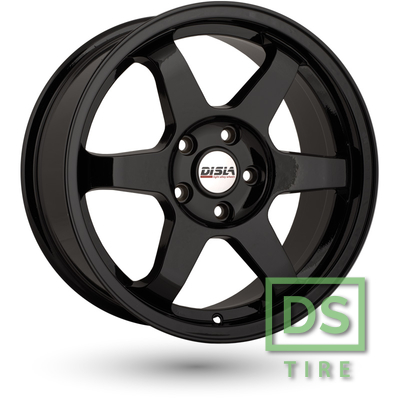 Disla JDM 8x18 5x120 ET45 DIA72.6 Black
