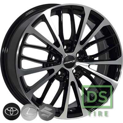 Zorat Wheels BK5343 6.5x16 5x114.3 ET40 DIA60.1 BP