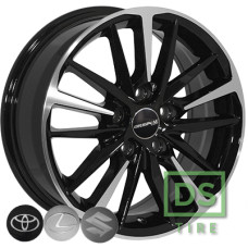 Zorat Wheels BK5342 6.5x16 5x114.3 ET45 DIA60.1 BP