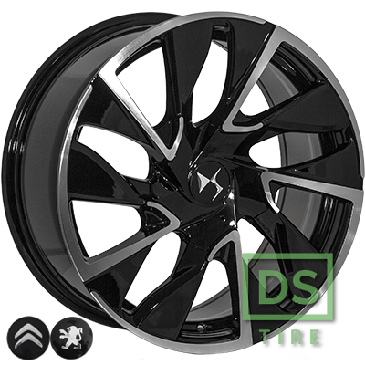 ZF FR641 7.5x17 4x108 ET29 DIA65.1 BMF