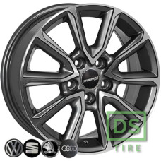 Zorat Wheels BK5344 6.5x16 5x112 ET40 DIA57.1 GP