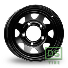 Dotz Dakar 6x15 5x139.7 ET0 DIA110.1 Black