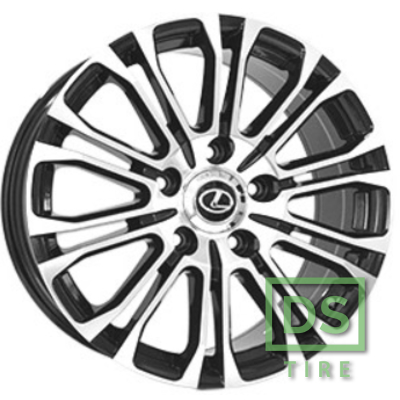 Replica Lexus (LX1800) 8.5x21 5x150 ET45 DIA110.1 BKF