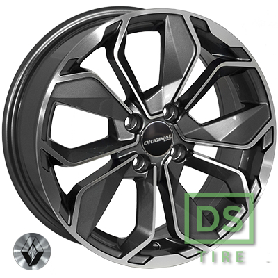 Zorat Wheels BK5296 6.5x16 4x100 ET38 DIA60.1 GP
