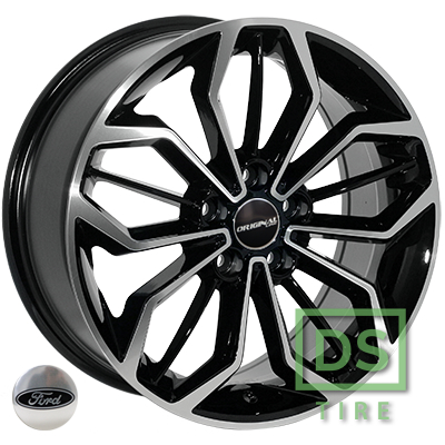Zorat Wheels BK5433 7.5x17 5x108 ET50 DIA63.4 BP