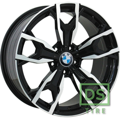 Replica LegeArtis BMW B534 8x18 5x112 ET30 DIA66.6 BKF