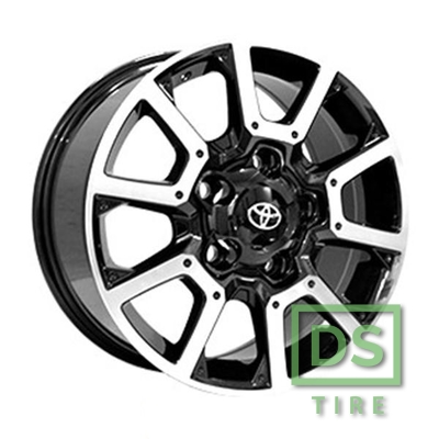 Replica Toyota TY1380TRD 8.5x20 5x150 ET55 DIA110.5 BKF