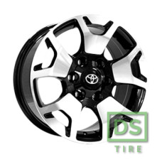 Replica Toyota TY1460 7.5x17 6x139.7 ET25 DIA106.1 BKF