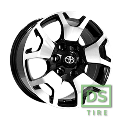 Replica Toyota TY1460 7.5x17 6x139.7 ET25 DIA106.1 BKF