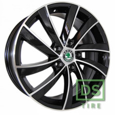 Replica SKODA CT1106 6.5x16 5x112 ET45 DIA0 BMF